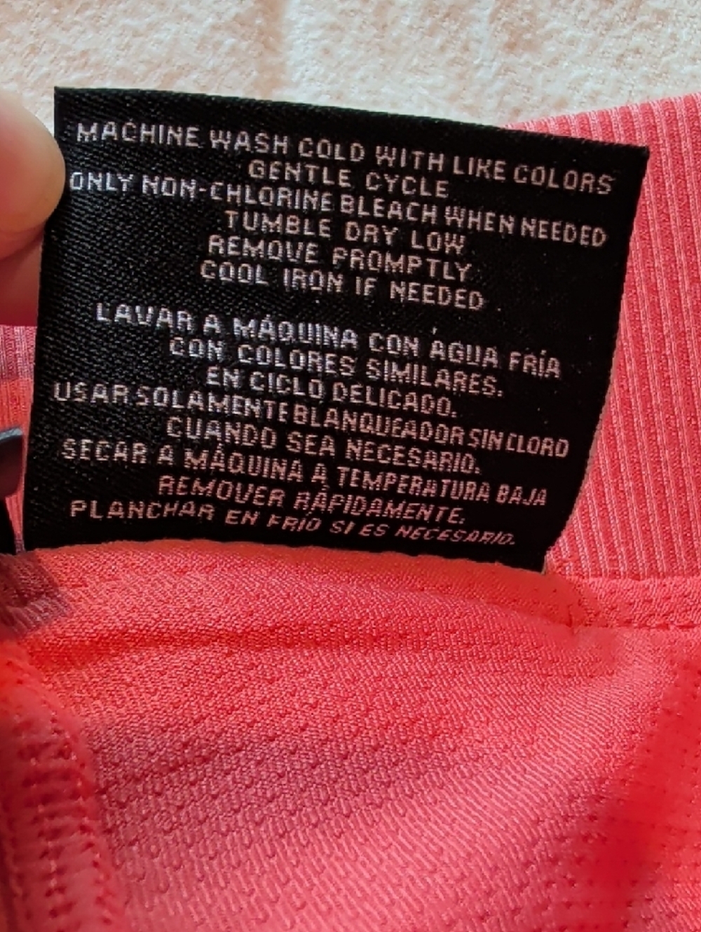 32 Degrees Coral Pink Athletic Skort - Picture 4 of 5